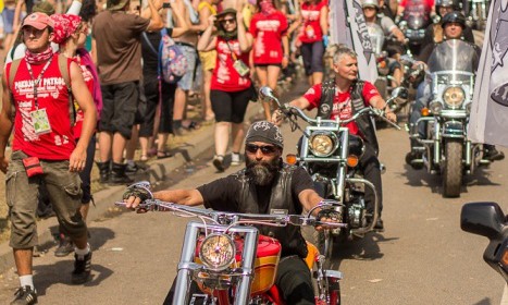 Woodstock-2012 - parada motocyklowa - zdjęcie 12