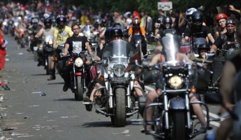 Woodstock-2012 - parada motocyklowa - zdjęcie 15