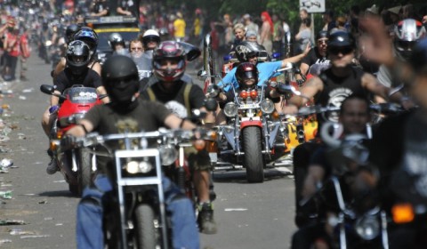 Woodstock-2012 - parada motocyklowa - zdjęcie 16