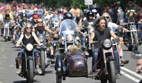 Woodstock-2012 - parada motocyklowa - zdjęcie 17