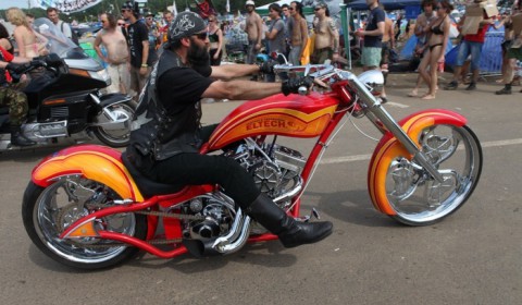 Woodstock-2012 - parada motocyklowa - zdjęcie 2