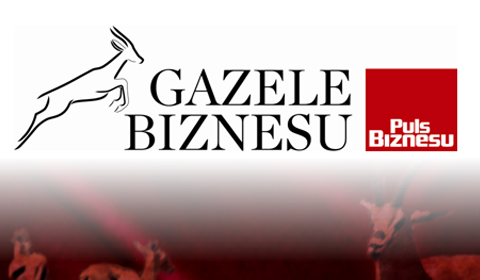 Nominacja do tytułu Gazele Biznesu 2017 – najbardziej dynamicznych polskich przedsiębiorstw