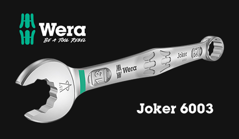 Nowość od Wera klucz płasko-oczkowy Joker 6003